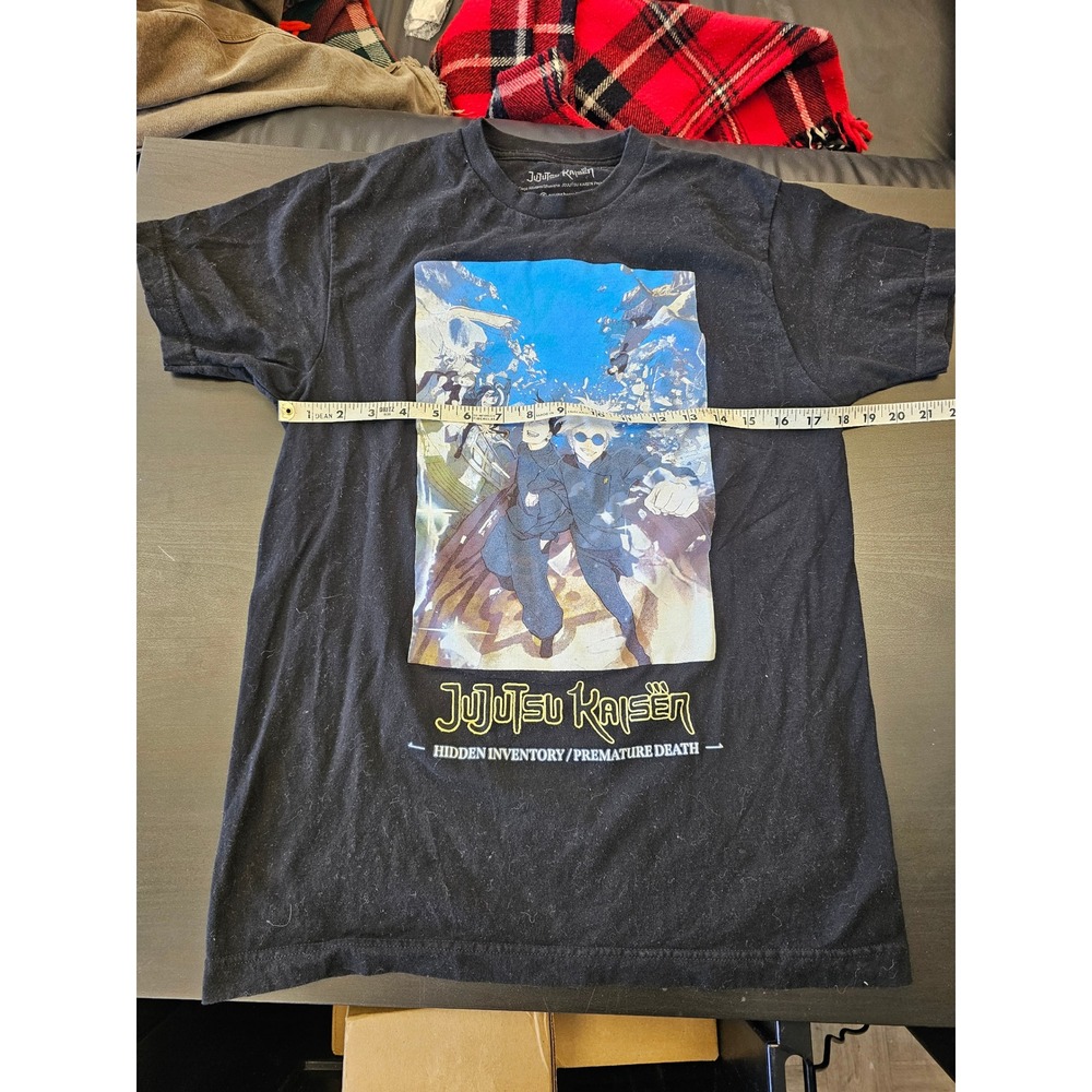 Jujutsu Kaisen Hidden Inventory Premature Death Anime Graphic T Shirt Black - Picture 3 of 5